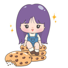 girl and cookies
cookies 