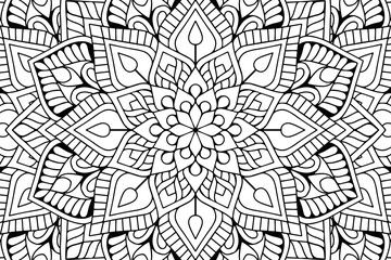 Fototapeta premium Vector islamic background with mandala