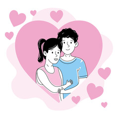 lovely couple characters