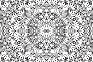 Vector islamic background with mandala