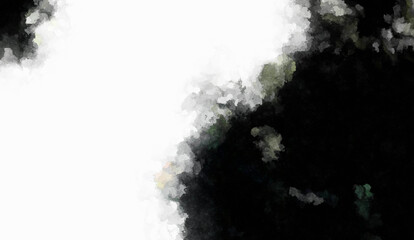 Watercolor painted background. Abstract Illustration wallpaper. Brush stroked painting. 2D Illustration.