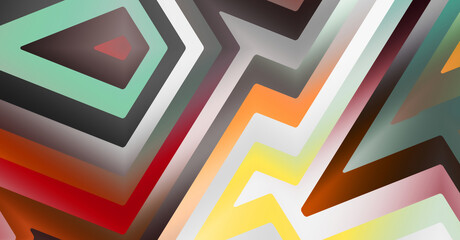 Abstract background with fluid colorful gradient. 2D illustration of modern urban graphic. Graffiti design inspired wallpaper.