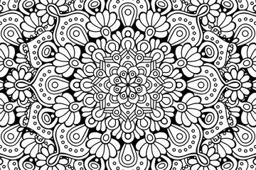 Vector islamic background with mandala