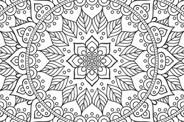 Vector islamic background with mandala