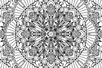 Vector islamic background with mandala