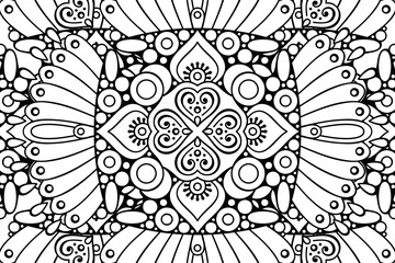 Vector islamic background with mandala