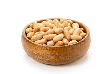 皮をむいたピーナッツ