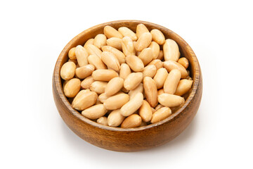 皮をむいたピーナッツ