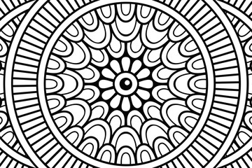 Vector islamic background with mandala