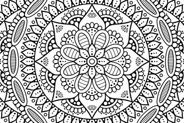 Vector islamic background with mandala