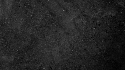 black concrete wall for background, empty cement texture