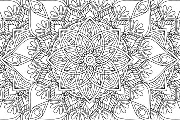 Vector islamic background with mandala