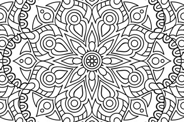 Vector islamic background with mandala