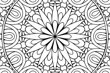Vector islamic background with mandala