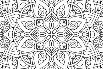 Vector islamic background with mandala