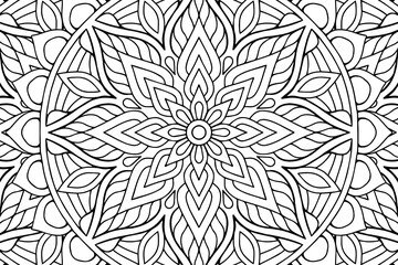 Vector islamic background with mandala