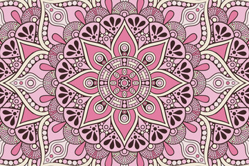 Vector islamic background with mandala