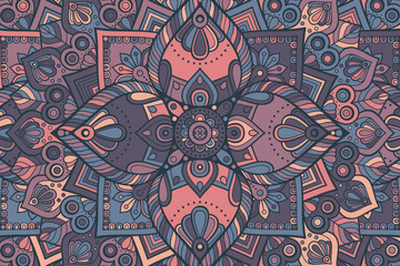 Vector islamic background with mandala