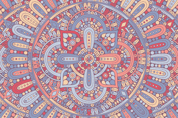 Vector islamic background with mandala