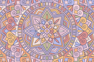 Vector islamic background with mandala