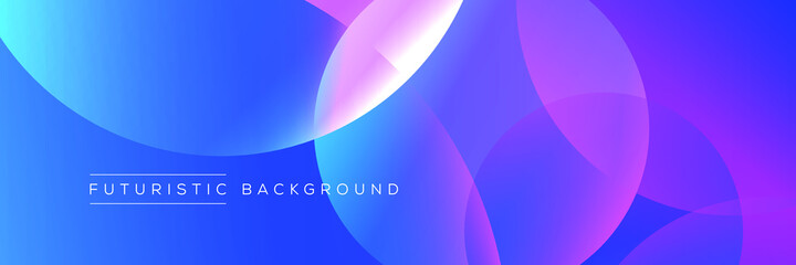 Wavy geometric background. Trendy gradient shapes composition. vector illustration
