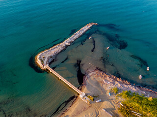 Roda Beach harbour corfu