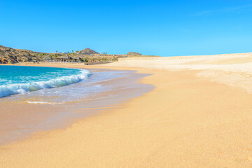 Fototapeta na wymiar Santa Maria Beach, Cabo San Lucas, Mexico.
