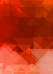 Overlapping design with triangles background. Abstract geometric wallpaper. Geometrical colorful triangular shapes.