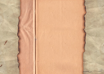 Old vintage rough texture retro paper with stains and scratches background