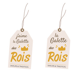 Galette des rois - épiphanie, j'aime la galette