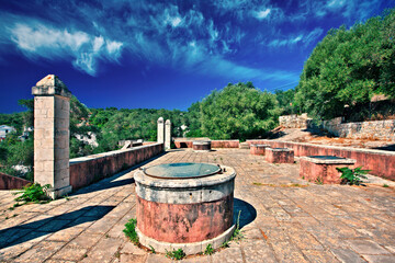 Obraz premium The cistern of Agioi Apostoloi (