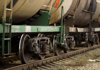 Fototapeta na wymiar old steam locomotive