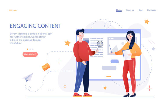 Process of creating engaging content