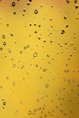 yellow grunge painted wall background 