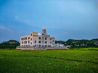 A mosque in the field