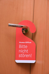 Home Office - Bitte nicht stören