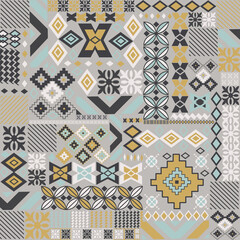 Turkish kilim pattern background. Design backgrounds for carpet, rug, wallpaper, fabric.	