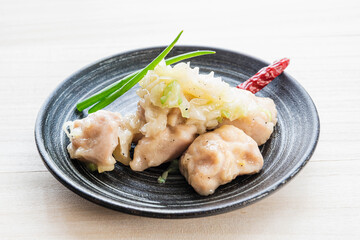 鶏のネギ塩だれ焼き