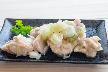 鶏のネギ塩だれ焼き