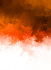 Obraz premium 2D illustration of colorful brush strokes. Decorative texture painting. Vibrant paint pattern backdrop.