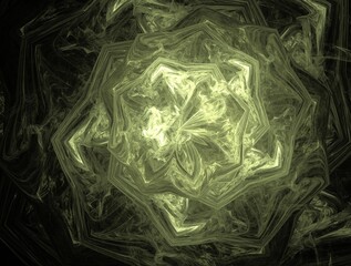 Imaginatory fractal background generated Image