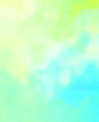 Watercolor painted background. Abstract Illustration wallpaper. Brush stroked painting. 2D Illustration.