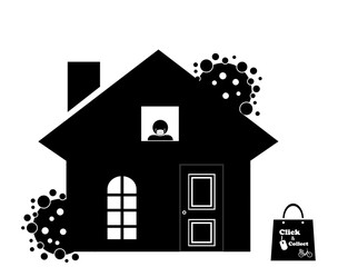 Click & collect en confinement, pandémie de la Covid-19