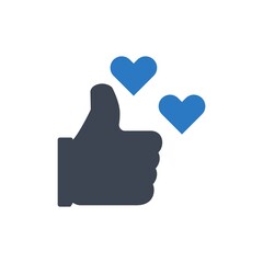 Like love icon