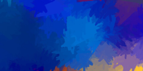 Artistic abstract background. Texture painted wallpaper. Creative illustration with strokes of paint. Brush pattern painting.