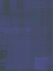 Geometric multicolored intersecting lines. Graphic illustration of digital technology. Abstract background.