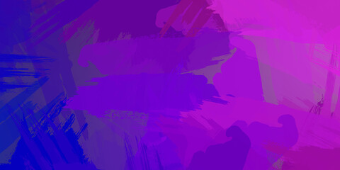 Creative illustration with strokes of paint. Brush pattern painting. Artistic abstract background. Texture painted wallpaper.