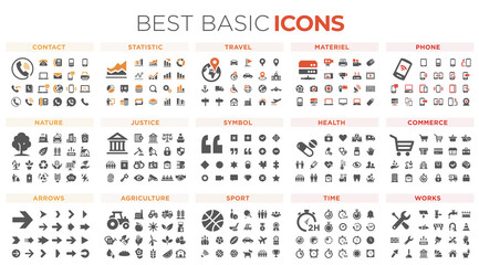 Basic icon collection
