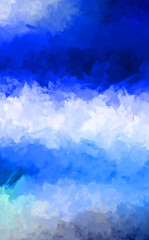 Brushed Painted Abstract Background. Brush stroked painting. Artistic vibrant and colorful wallpaper.