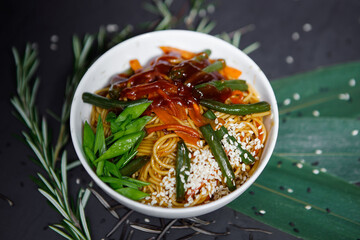 Traditional Japanese soup